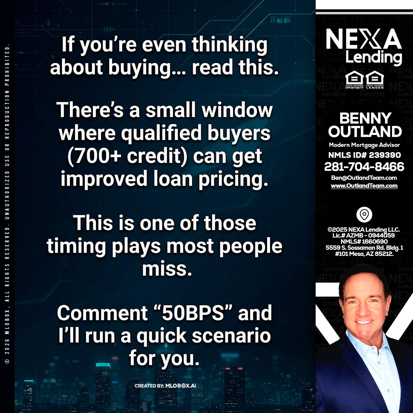 IF YOU EVER - Benny Outland -Modern Mortgage Advisor