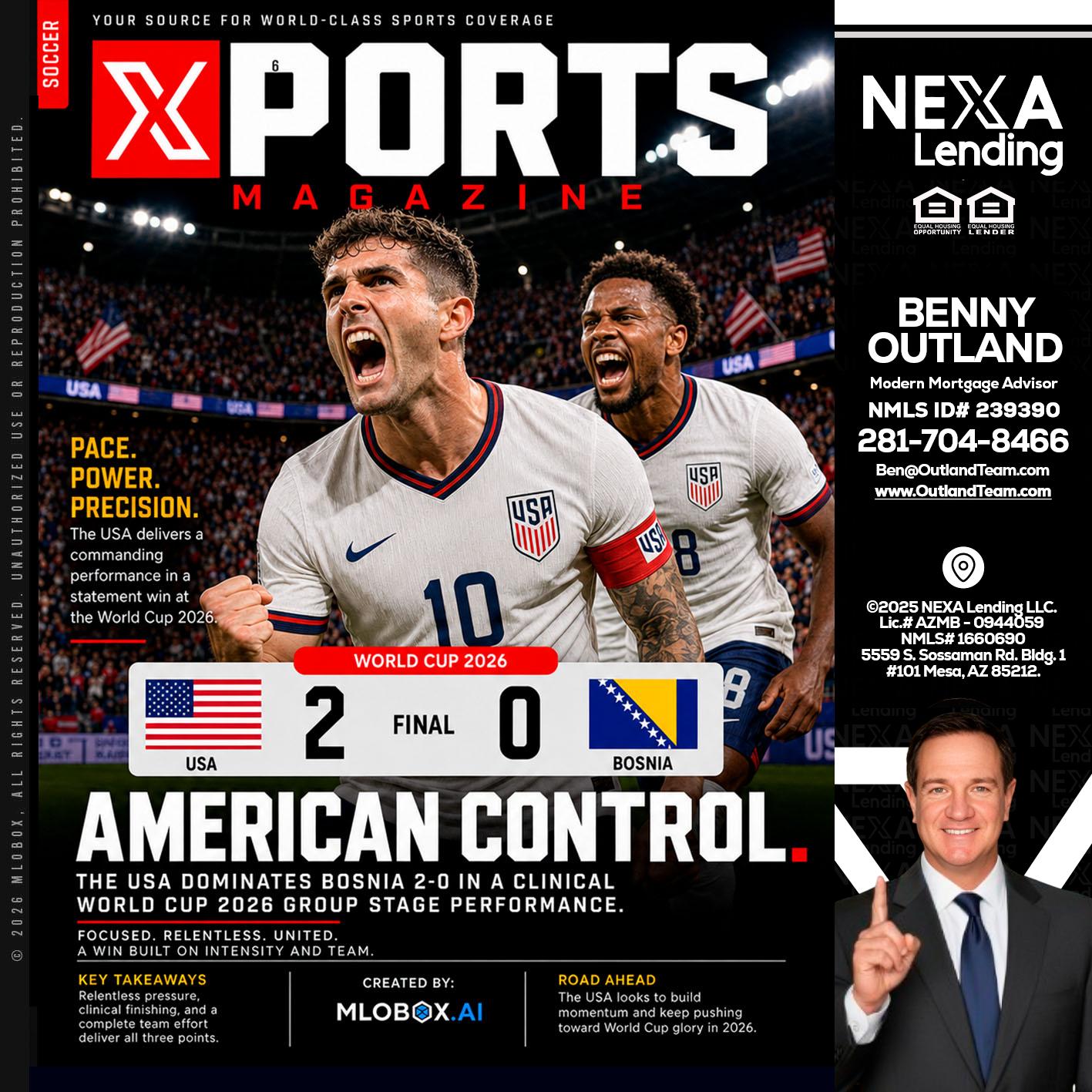 AMERICAN CONTROL - Benny Outland -Modern Mortgage Advisor