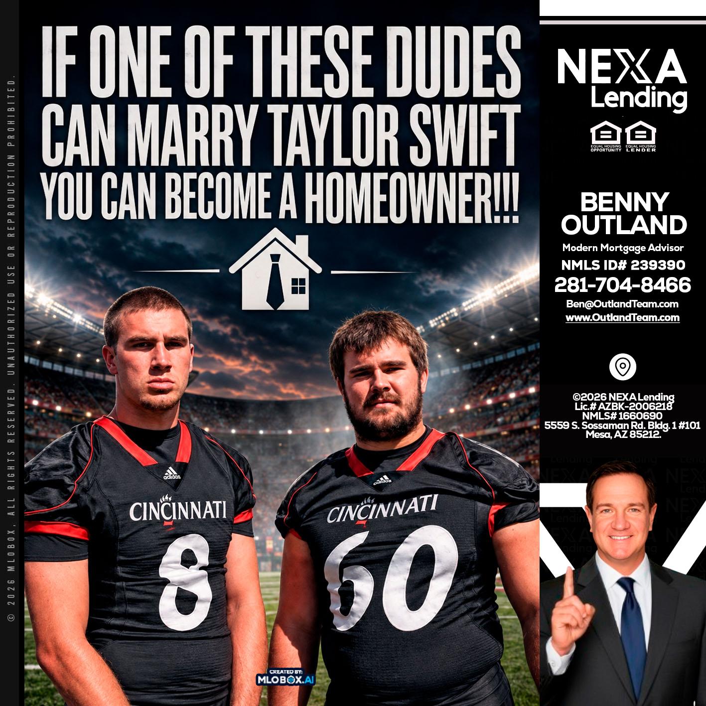 if one of these - Benny Outland -Modern Mortgage Advisor