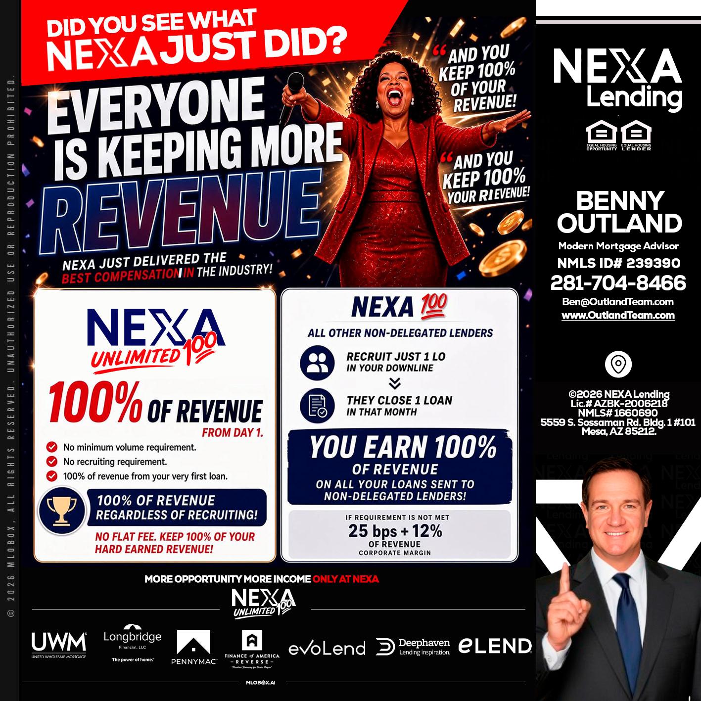 EVERYONE IS KEEPING - Benny Outland -Modern Mortgage Advisor