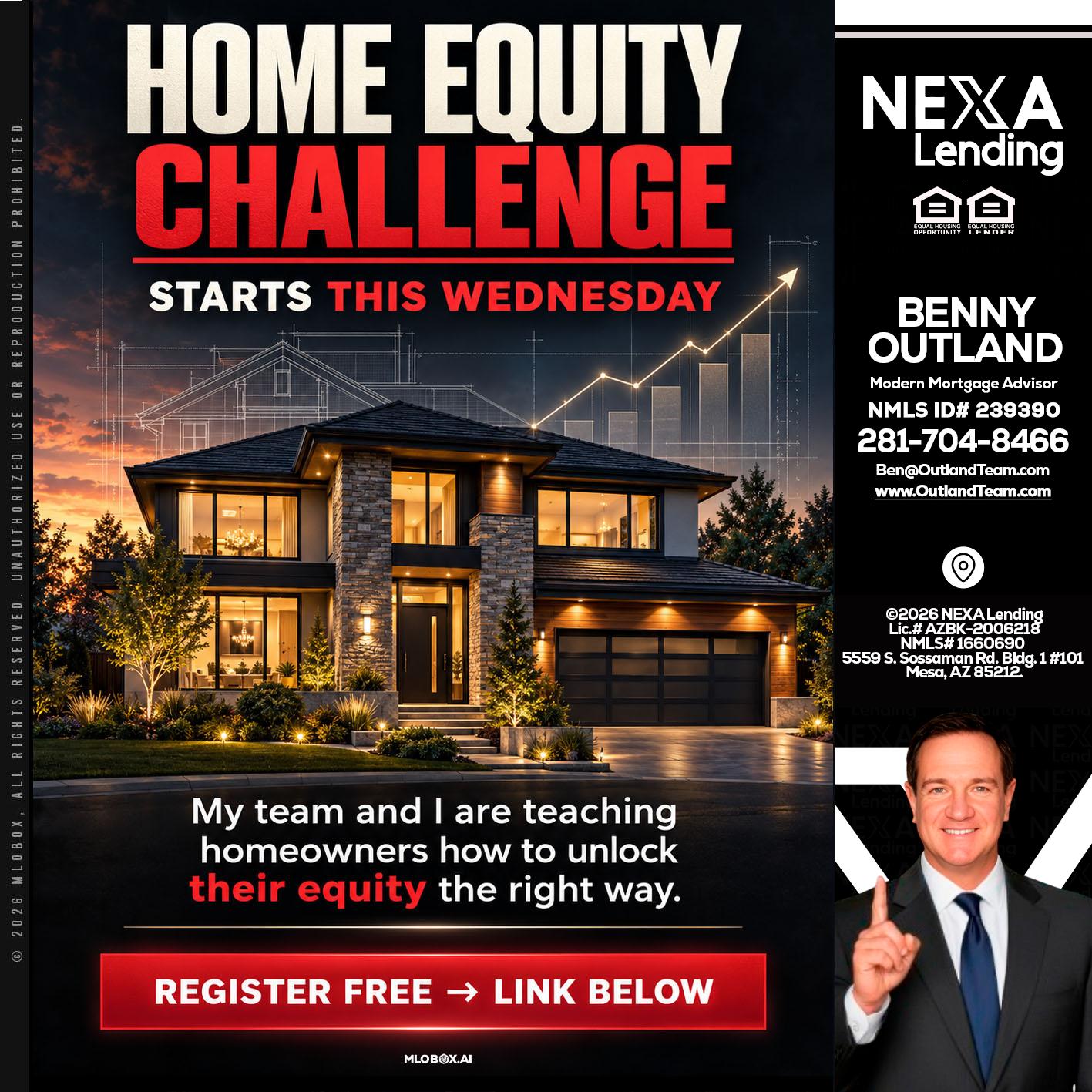 HOME EQUITY - Benny Outland -Modern Mortgage Advisor